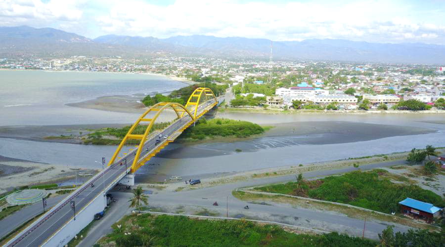 What are the most popular vehicle choices in Palu?